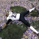 Baltimore Raven Confetti Angel